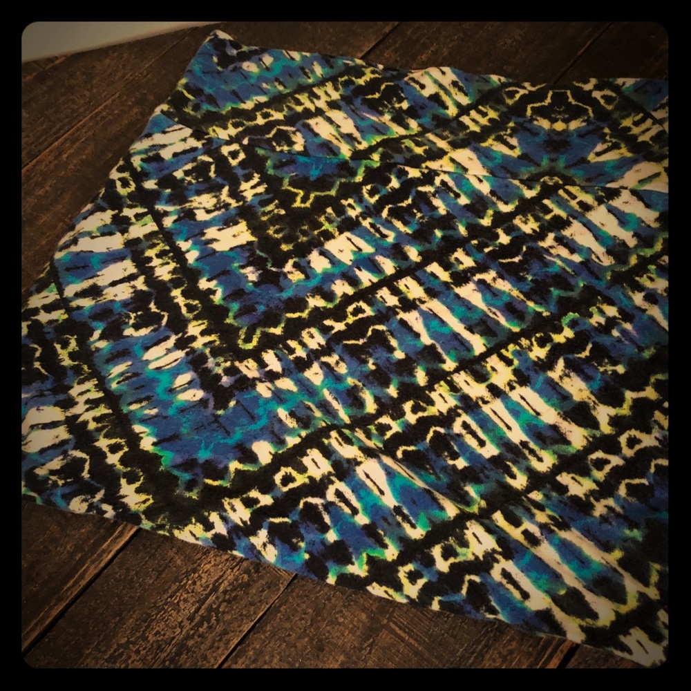 Printed Tube Skirt Size L